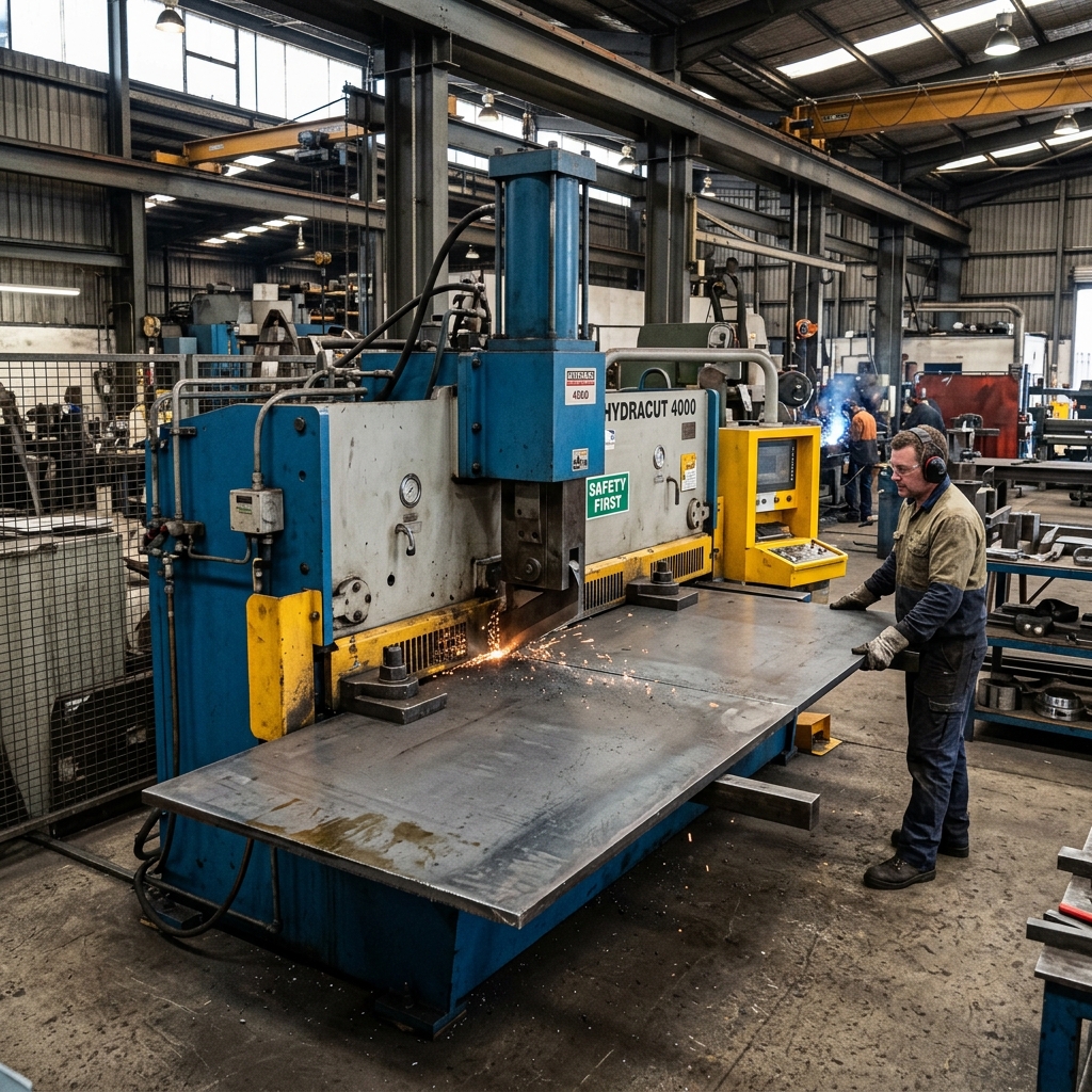 Mesin Shearing Hydraulic